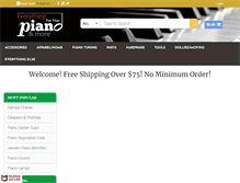 Tablet Screenshot of everythingforyourpiano.com
